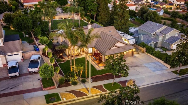 5829 Zapata Pl, Rancho Cucamonga, CA 91737 - aerial perspective of suburban area