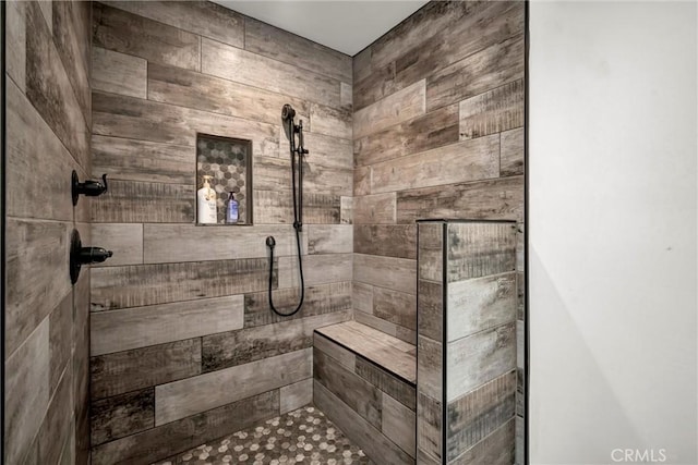 20511 Santa Barbara Ave, Middletown, CA 95461 - full bathroom featuring tiled shower