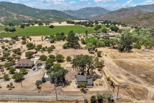 20511 Santa Barbara Ave, Middletown, CA 95461 - aerial view of sparsely populated area featuring a mountainous background