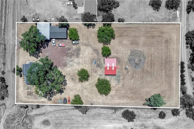 20511 Santa Barbara Ave, Middletown, CA 95461 - aerial view of property and surrounding area with property boundaries highlighted