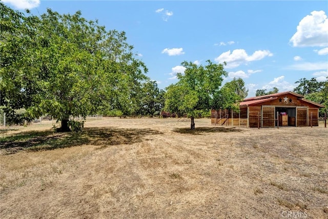 20511 Santa Barbara Ave, Middletown, CA 95461 - view of yard with an exterior structure and an outbuilding