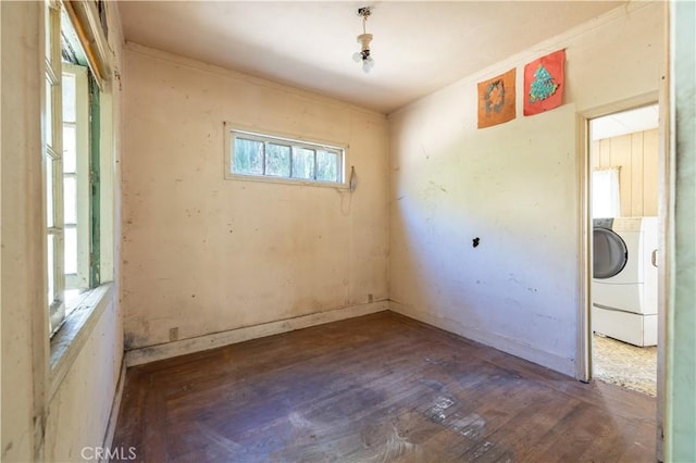 3142 Keith Ave, Castro Valley, CA 94546 - spare room featuring wood finished floors and ornamental molding