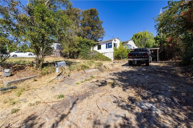 3142 Keith Ave, Castro Valley, CA 94546 - view of yard with dirt driveway