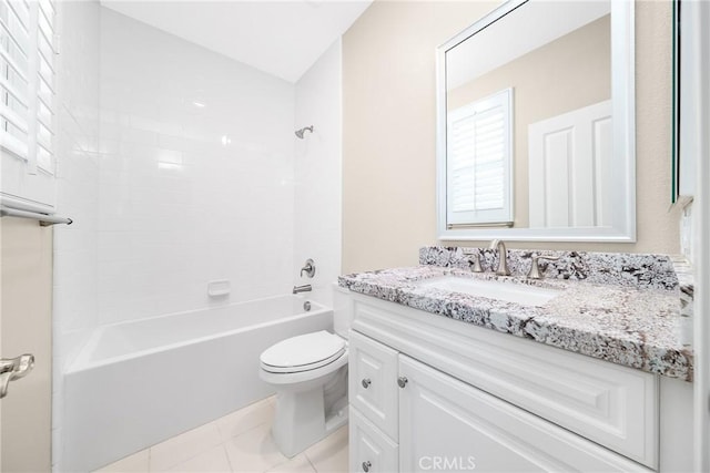 111 Spoke, Irvine, CA 92618 - bathroom featuring vanity, shower / tub combination, and tile patterned floors