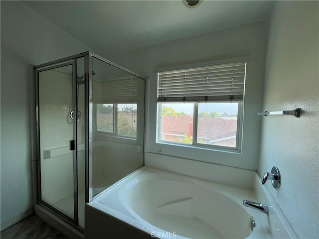 405 E Lurelane St, Rialto, CA 92376 - full bathroom featuring a bath and a shower stall