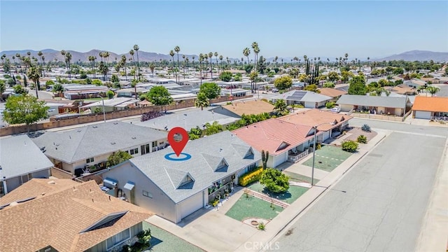 1181 W Westmont Ave, Hemet, CA 92543 - aerial perspective of suburban area with a mountainous background