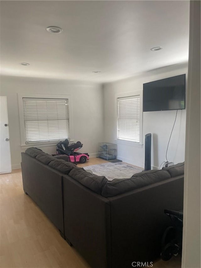 13012 Cullen St, Whittier, CA 90602 - living room featuring light wood-style floors