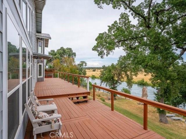 15540 China Rpds, Red Bluff, CA 96080 - deck featuring a water view