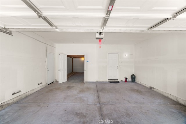 3959 Grandview Dr, Brea, CA 92823 - garage featuring a garage door opener