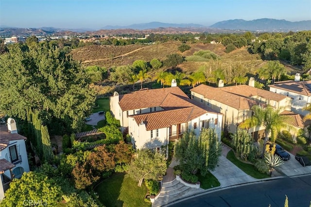 24711 Tiburon St, Valencia, CA 91355 - drone / aerial view of mountains