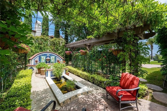 24711 Tiburon St, Valencia, CA 91355 - view of patio