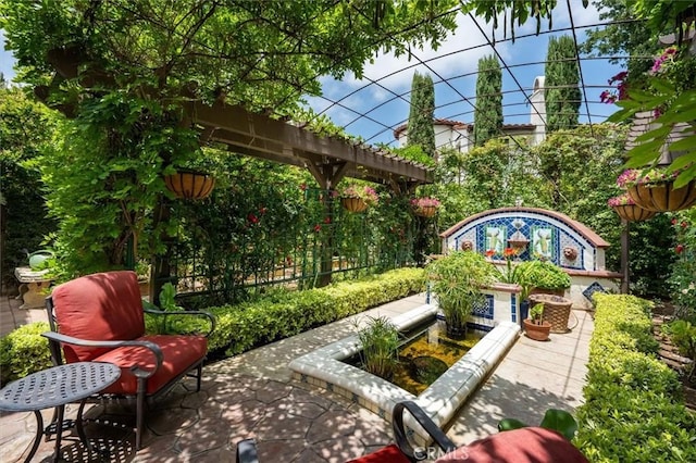 24711 Tiburon St, Valencia, CA 91355 - view of patio / terrace