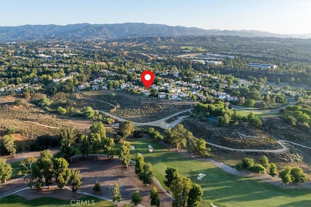 24711 Tiburon St, Valencia, CA 91355 - view of property location with a mountain backdrop and a golf course