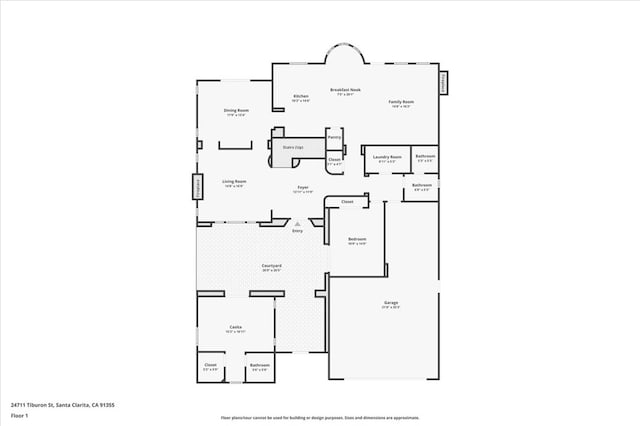 24711 Tiburon St, Valencia, CA 91355 - view of room layout