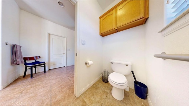 12443 Bannock Dr, Apple Valley, CA 92308 - bathroom featuring toilet and tile patterned floors