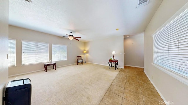 12443 Bannock Dr, Apple Valley, CA 92308 - unfurnished room featuring ceiling fan and light tile patterned floors