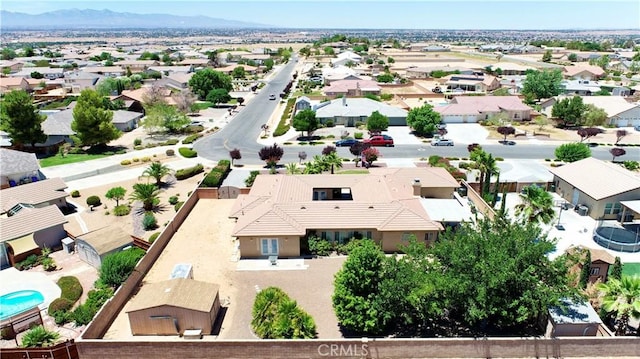 12443 Bannock Dr, Apple Valley, CA 92308 - aerial view of residential area with a mountain backdrop