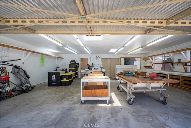 5347 E Bergh Dr, Anaheim Hills, CA 92807 - garage featuring a workshop area