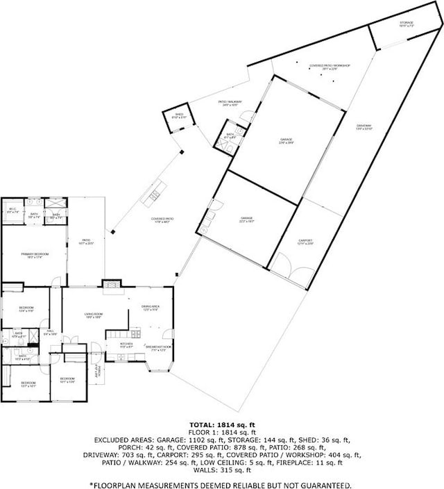 5347 E Bergh Dr, Anaheim Hills, CA 92807 - view of property floor plan