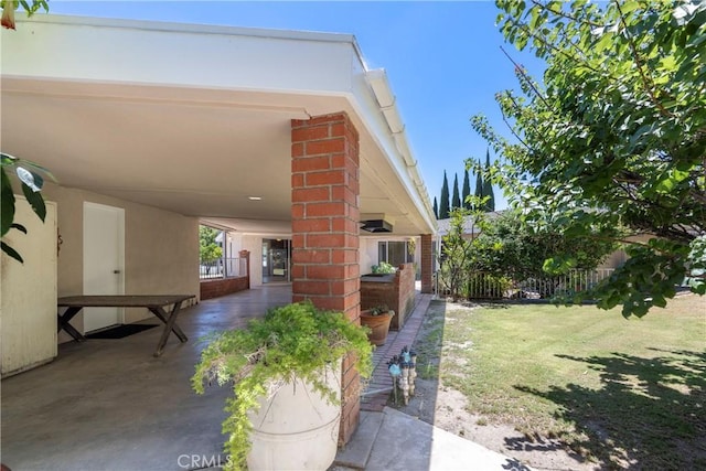 5347 E Bergh Dr, Anaheim Hills, CA 92807 - view of side of home featuring brick siding