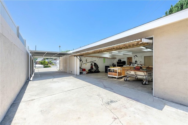 5347 E Bergh Dr, Anaheim Hills, CA 92807 - view of car parking featuring a garage