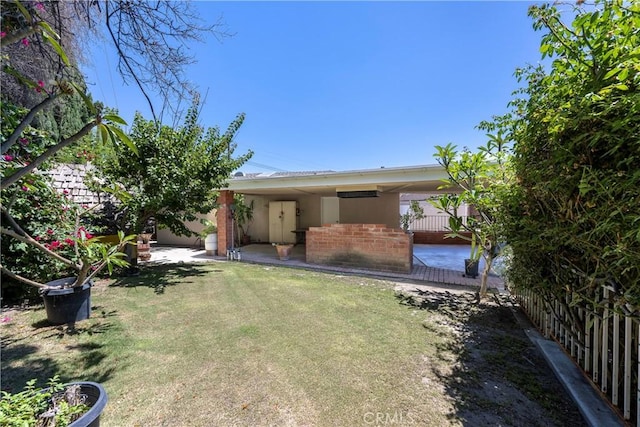 5347 E Bergh Dr, Anaheim Hills, CA 92807 - back of property with stucco siding