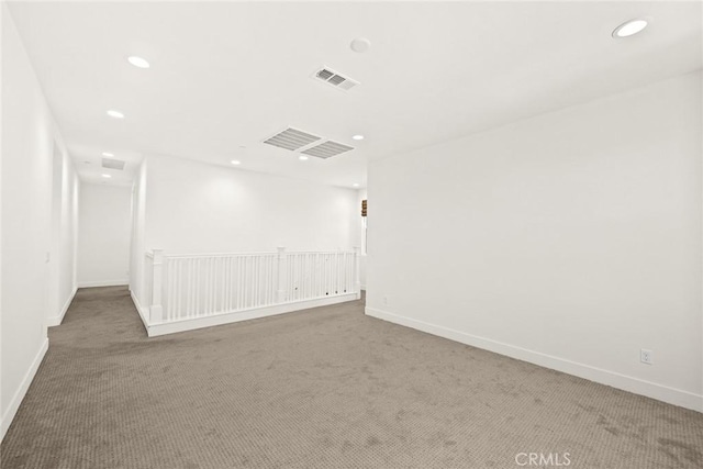 12260 Chorus Dr, Rancho Cucamonga, CA 91739 - spare room with recessed lighting and carpet flooring