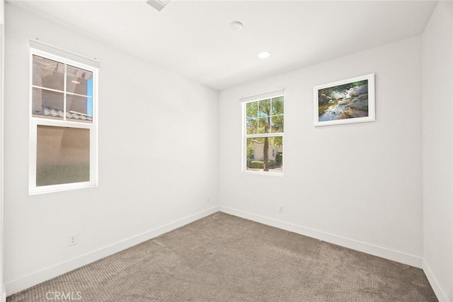 12260 Chorus Dr, Rancho Cucamonga, CA 91739 - empty room featuring carpet floors and recessed lighting
