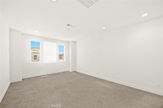 12260 Chorus Dr, Rancho Cucamonga, CA 91739 - empty room featuring carpet and recessed lighting
