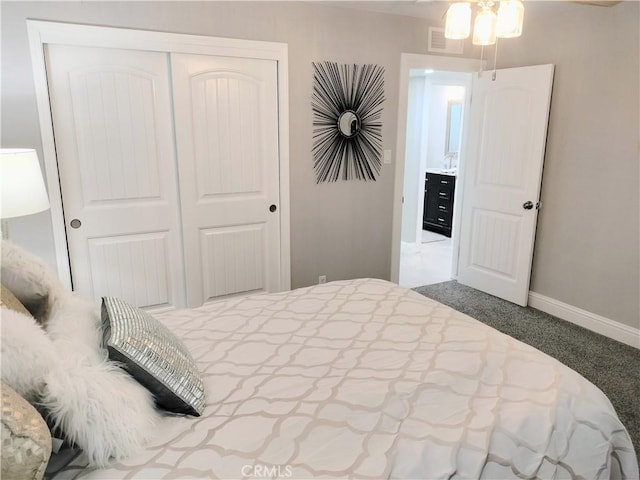 900 S Ann St, Tulare, CA 93274 - bedroom featuring a closet and carpet