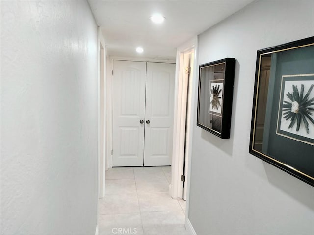 900 S Ann St, Tulare, CA 93274 - corridor with light tile patterned flooring and recessed lighting
