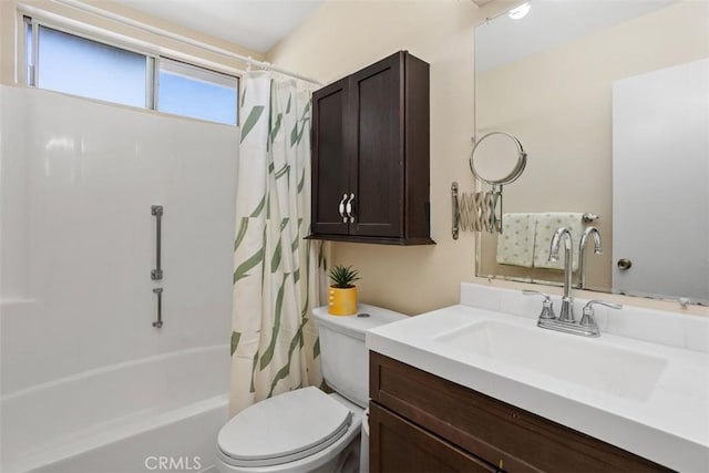 3746 Balboa Dr, Oceanside, CA 92056 - bathroom with vanity and shower / tub combo with curtain