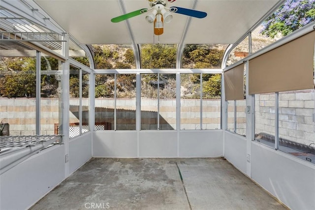 3746 Balboa Dr, Oceanside, CA 92056 - unfurnished sunroom with ceiling fan