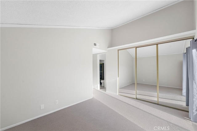 36829 Burroughs Way, Palmdale, CA 93552 - unfurnished bedroom featuring carpet flooring, ornamental molding, and a closet
