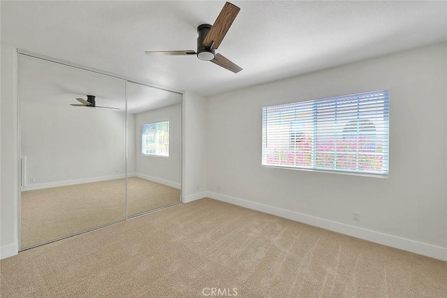 2914 Crape Myrtle Cir, Chino Hills, CA 91709 - unfurnished bedroom featuring carpet, a closet, and ceiling fan