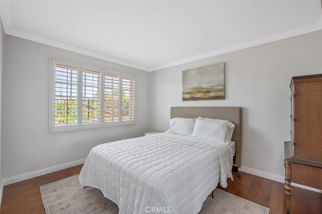2039 Channelford Rd, Westlake Village, CA 91361 - bedroom featuring ornamental molding and wood finished floors