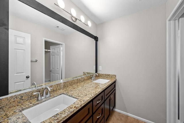 1347 Vallejo Mills St, Chula Vista, CA 91913 - full bath with double vanity and baseboards