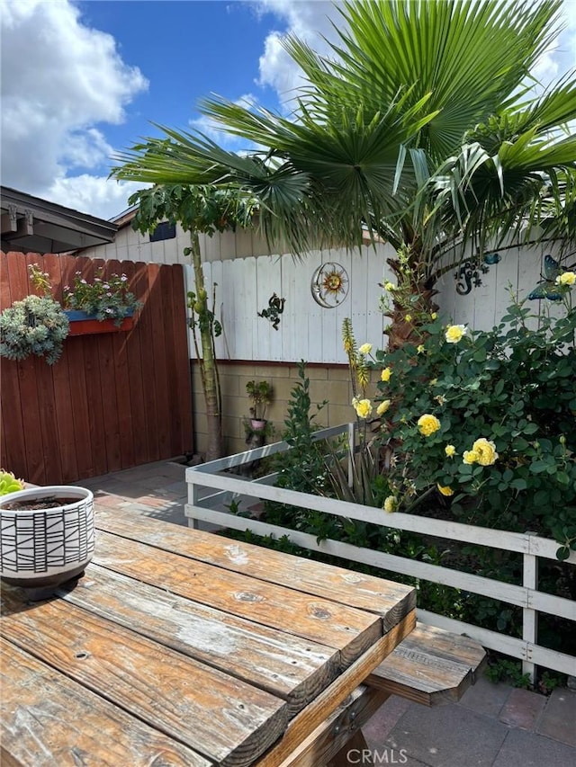 2835 Etiwanda Ave, Rialto, CA 92376 - view of wooden terrace