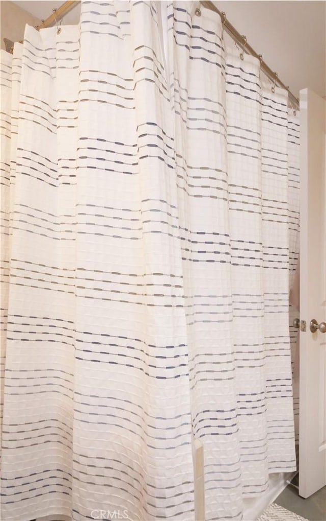 3530 Spearing Ave, San Pedro, CA 90732 - bathroom view of a shower with shower curtain