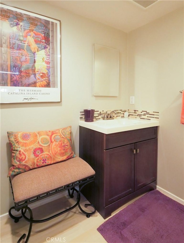 3530 Spearing Ave, San Pedro, CA 90732 - bathroom featuring vanity and baseboards