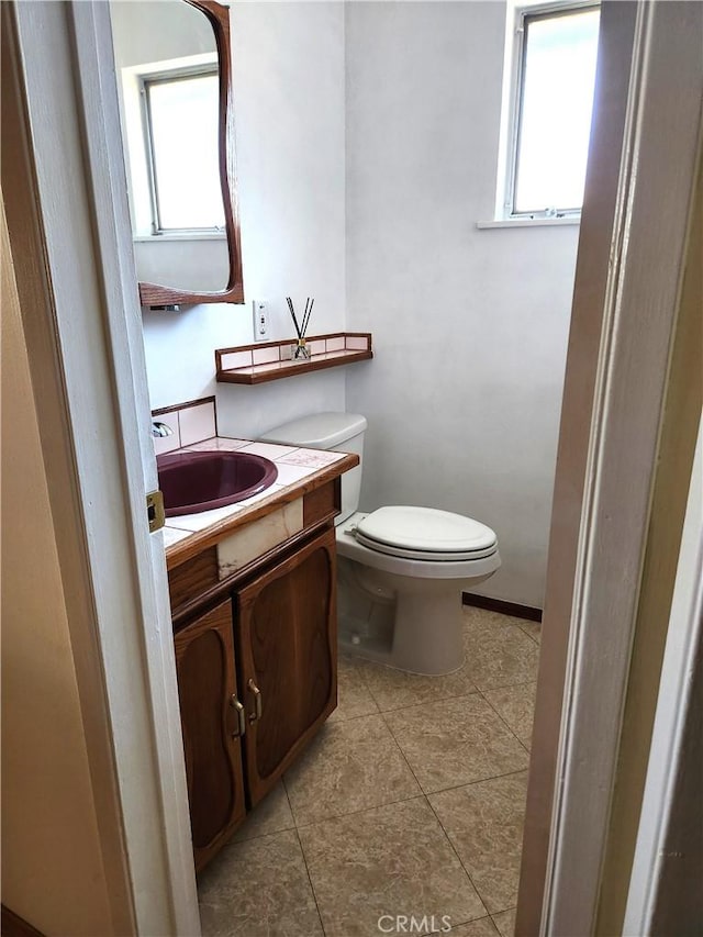 16708 Lawnwood St, La Puente, CA 91744 - bathroom with vanity and tile patterned floors