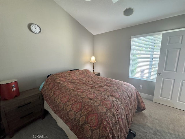 896 Poppyseed Way, Hemet, CA 92545 - carpeted bedroom featuring lofted ceiling and baseboards