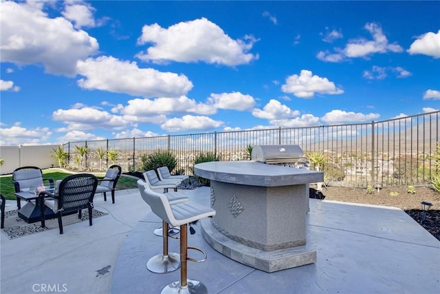 35212 Smith Ave, Beaumont, CA 92223 - fenced backyard featuring a patio area