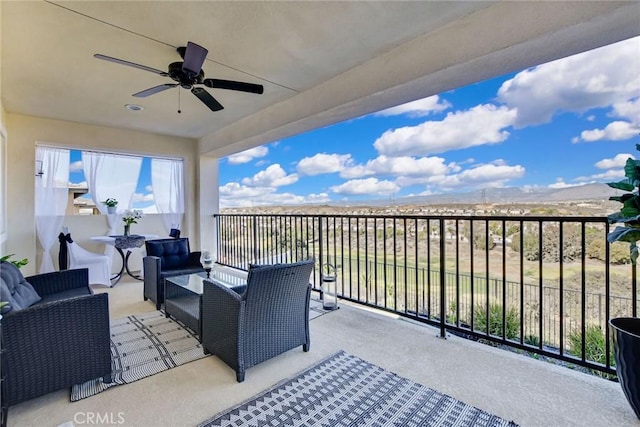 35212 Smith Ave, Beaumont, CA 92223 - patio / terrace with ceiling fan