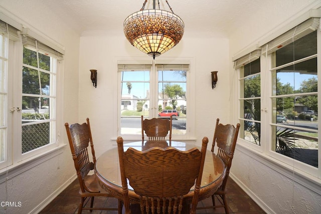 317 N Primrose Ave, Alhambra, CA 91801 - dining area with french doors and a chandelier