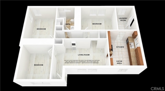 1241 W 95th St, Los Angeles, CA 90044 - view of floor plan / room layout