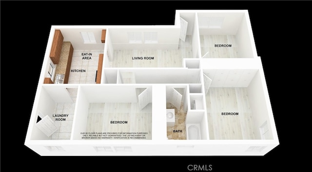 1241 W 95th St, Los Angeles, CA 90044 - view of floor plan / room layout