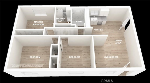 1241 W 95th St, Los Angeles, CA 90044 - view of property floor plan