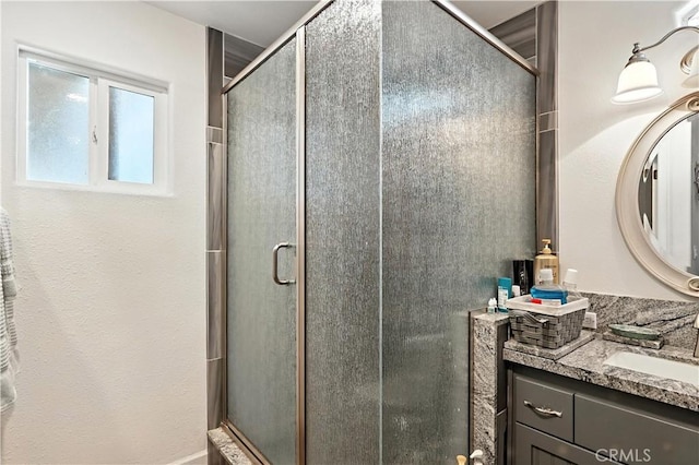 1115 Chennault Ave, Clovis, CA 93611 - full bathroom featuring vanity and a stall shower