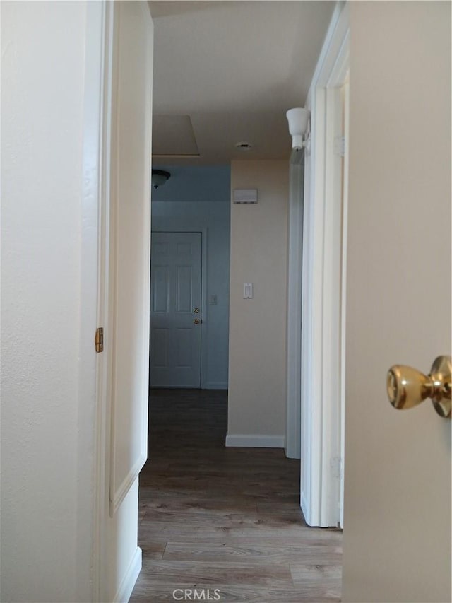 4493 Estada, Oceanside, CA 92057 - hall with wood finished floors and baseboards